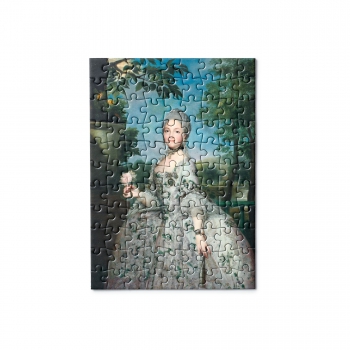 Postal puzzle "María Luisa...