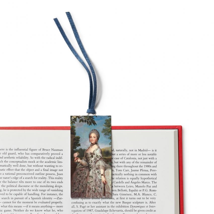 Marcapáginas metálico "María Luisa de...