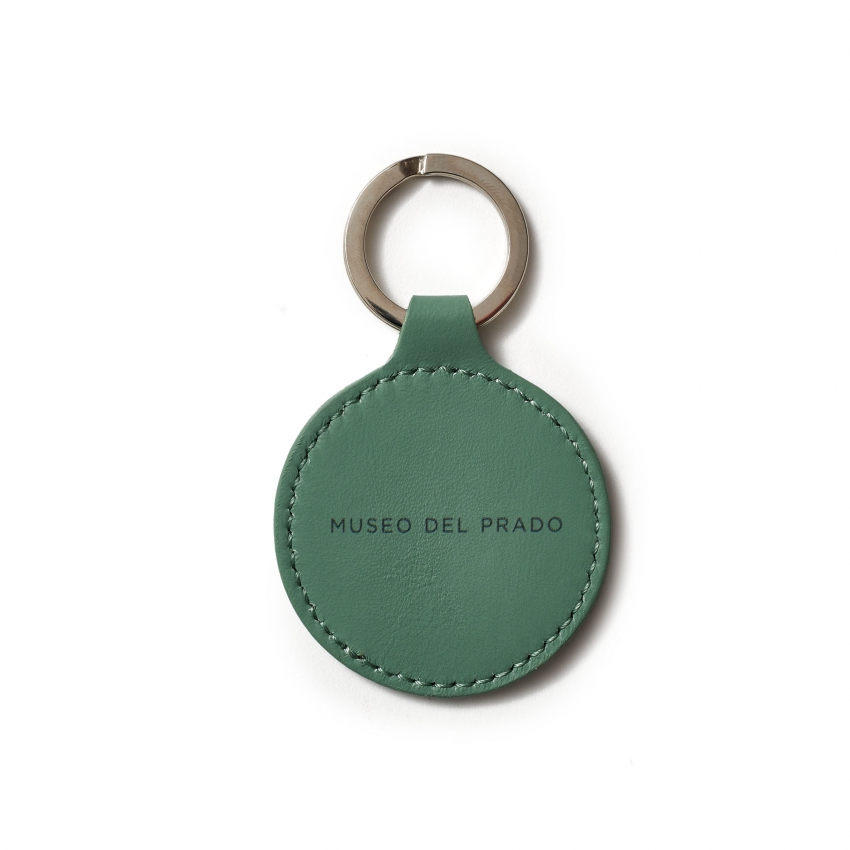 Llavero de piel "Girasol"