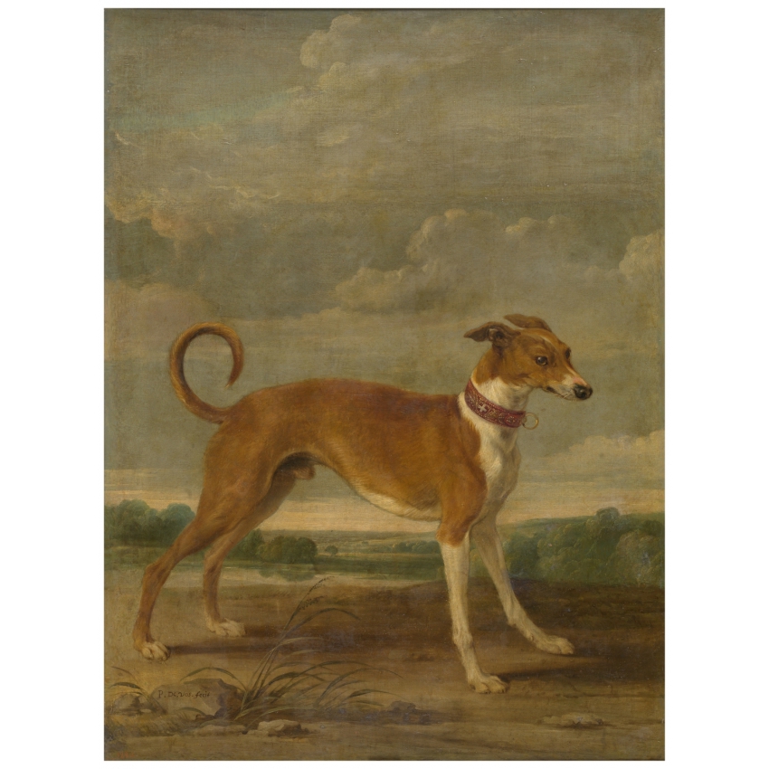 Llavero de piel "Perro"