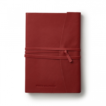 Leather travel notebook Prado