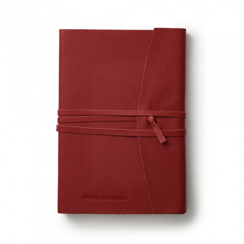 Leather travel notebook Prado