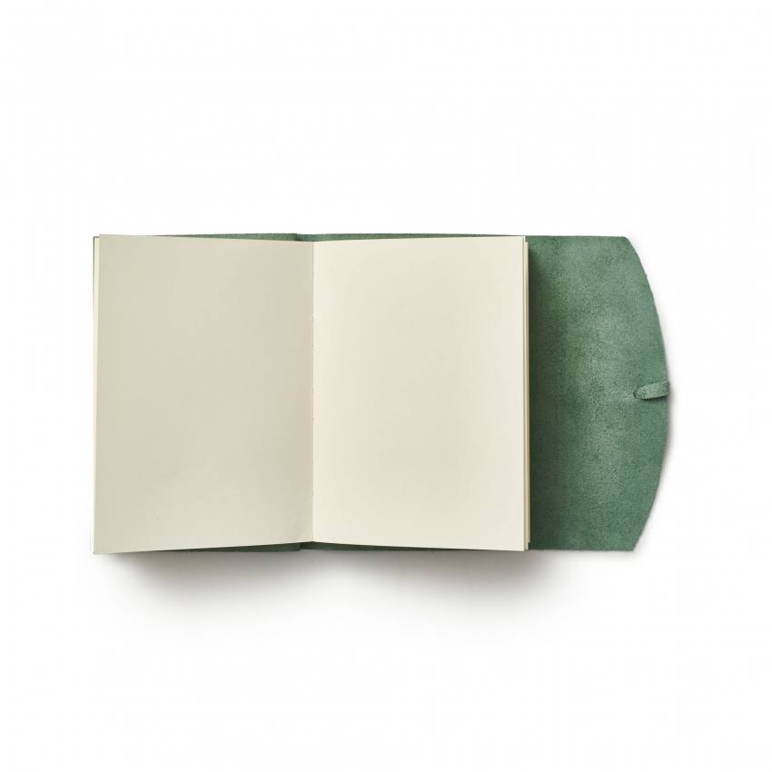 Libreta de viaje de piel Prado