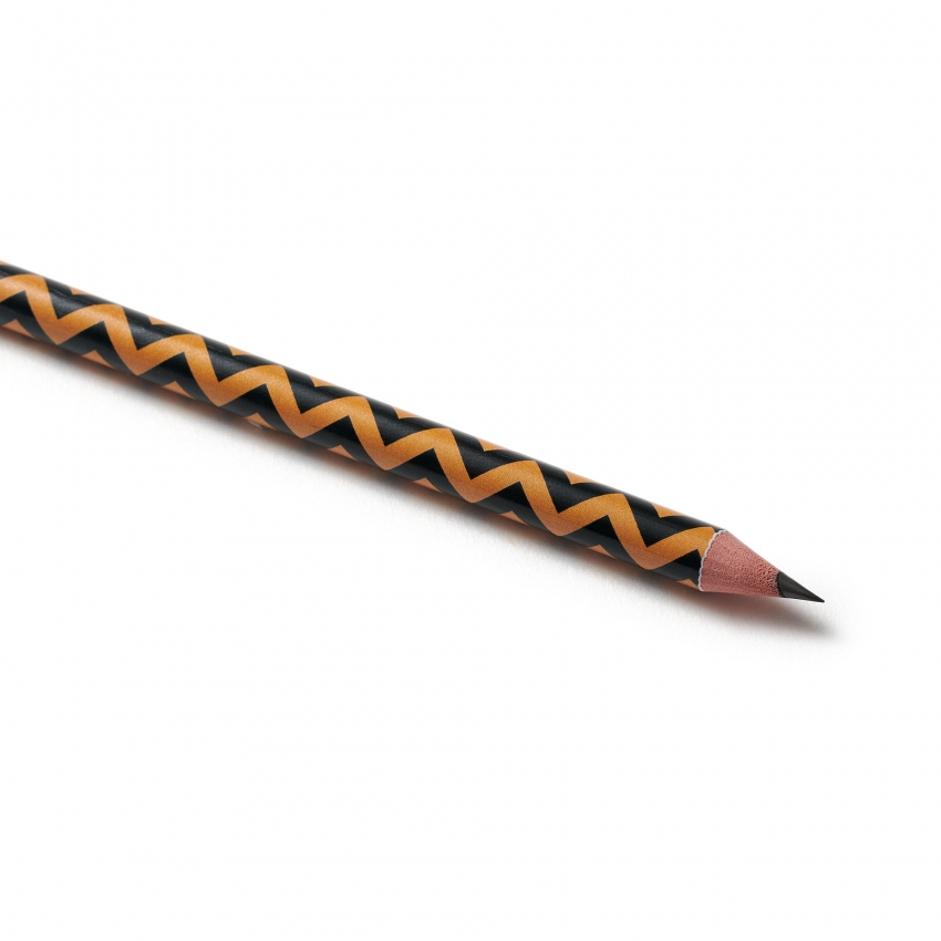 "George with Parallel Lines" pencil