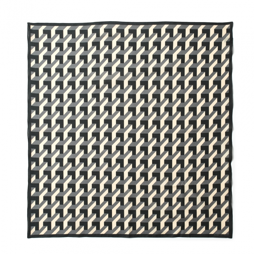 "Balconies and Optical Floor" scarf