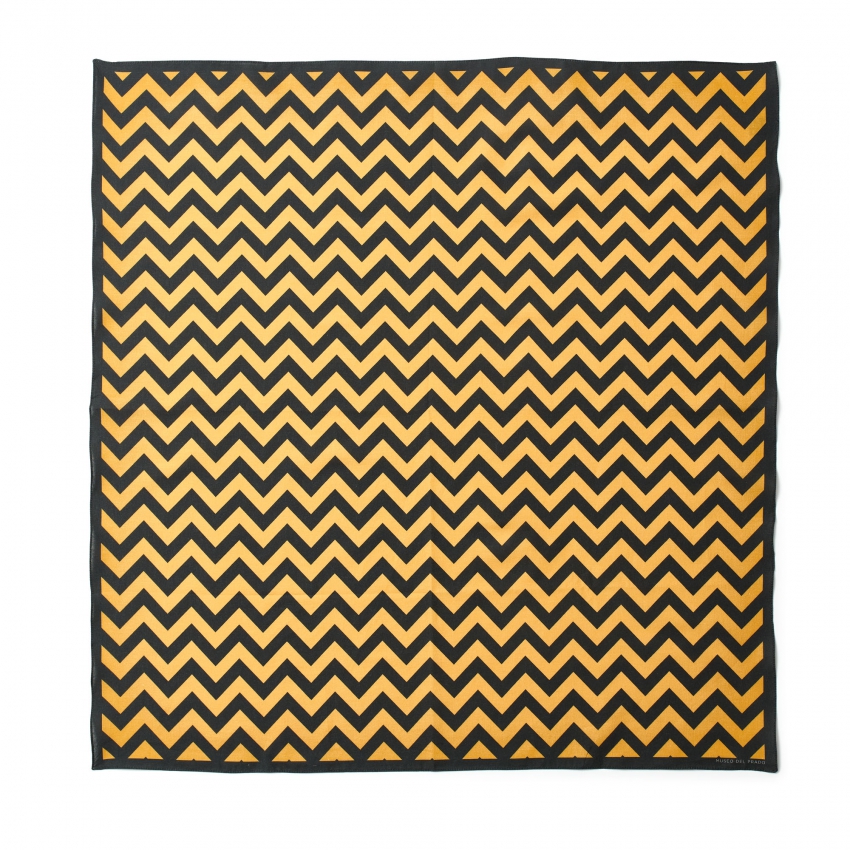 "George with Parallel Lines" scarf