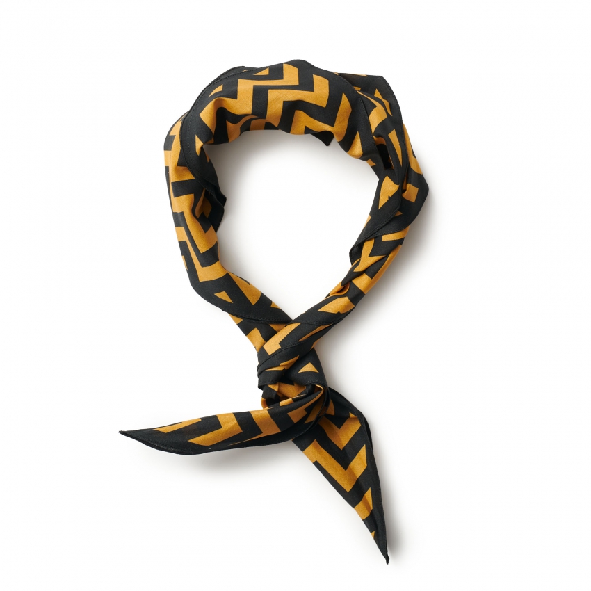 "George with Parallel Lines" scarf