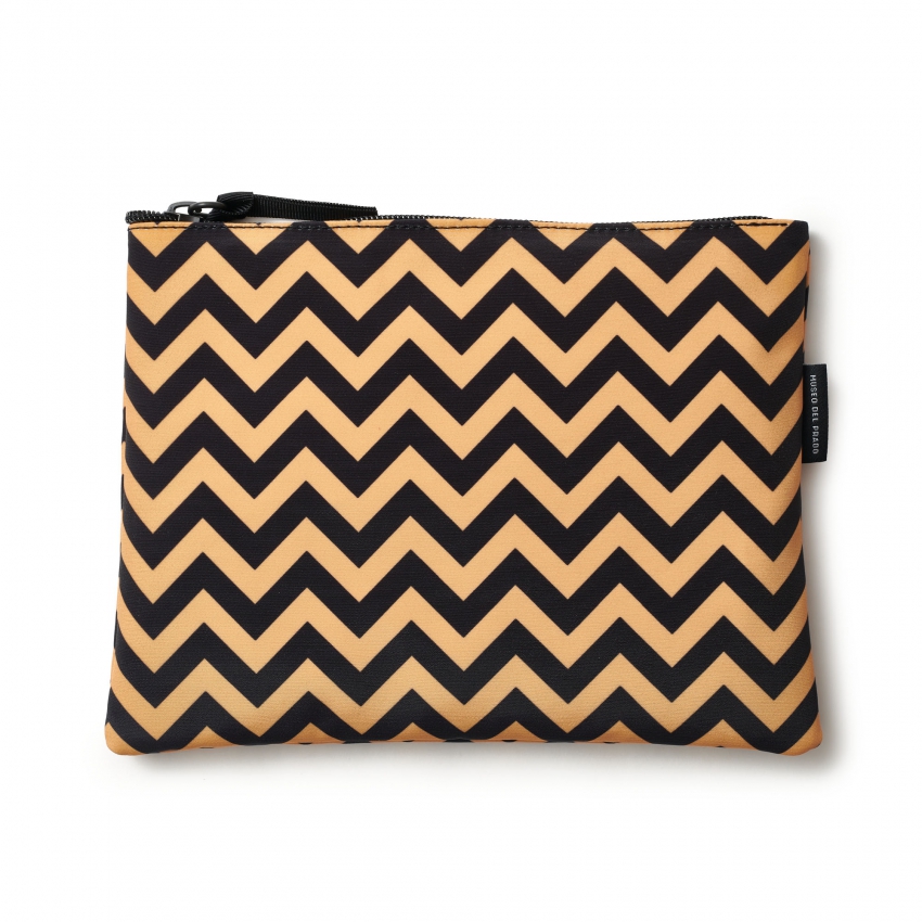 "George with Parallel Lines" toiletry...