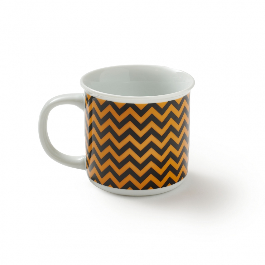"George with Parallel Lines" mug