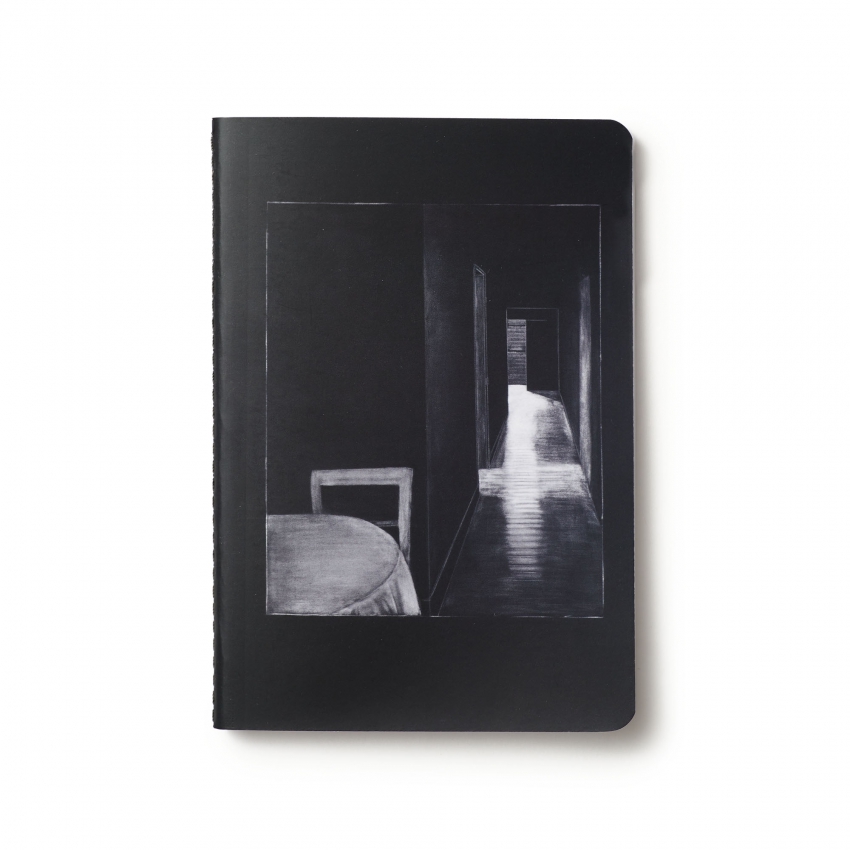 "Raincoat Drawing" notebook