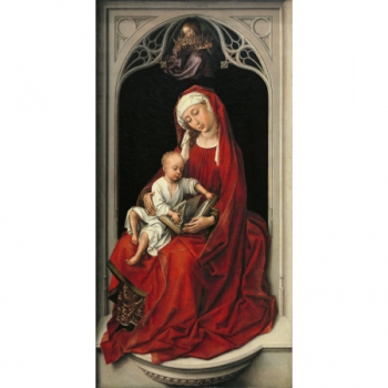 La Virgen con el Niño,...