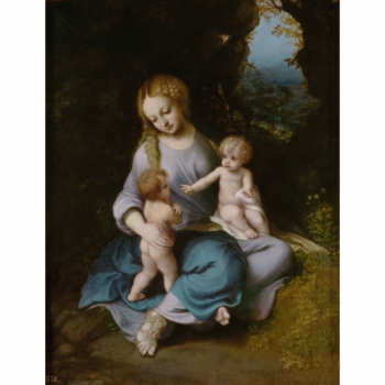 La Virgen, el Niño y San Juan