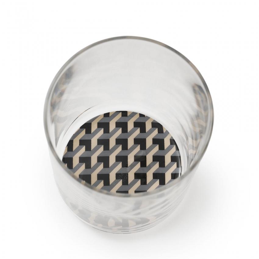 "Balconies and Optical Floor" glass