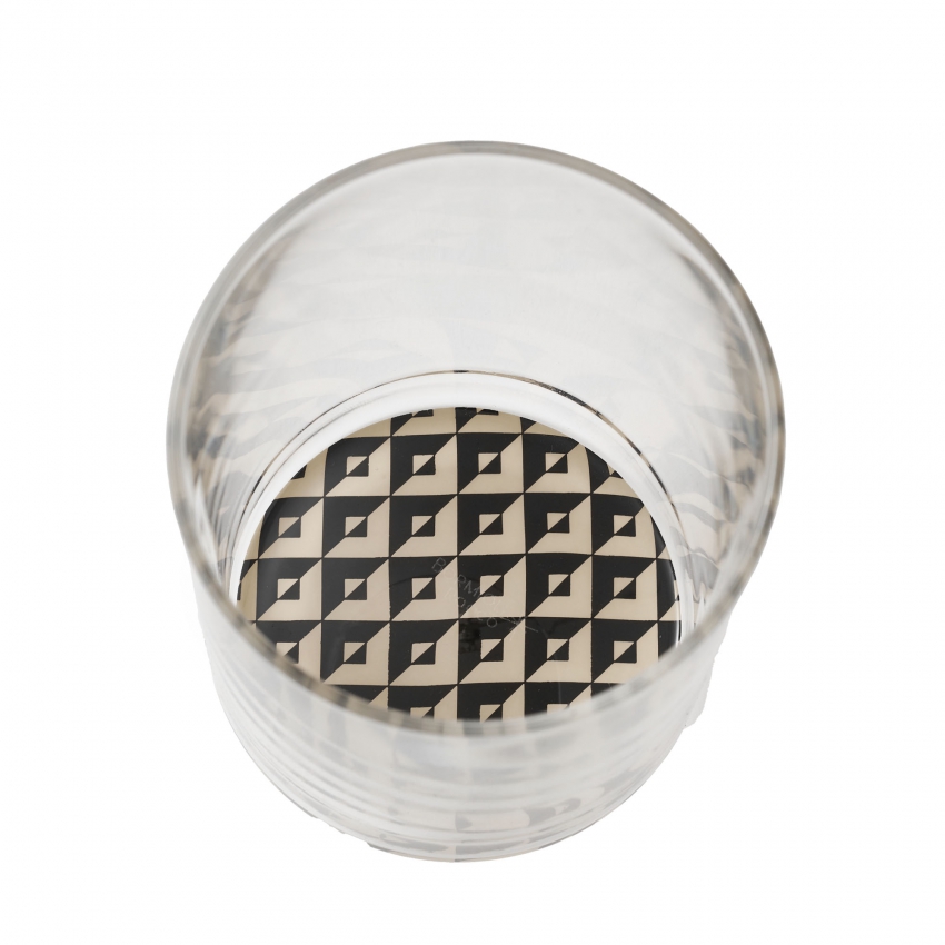 "The Prompter" glass