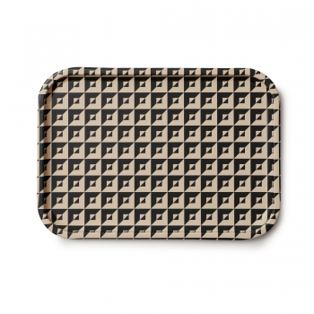 "The Prompter" metallic tray