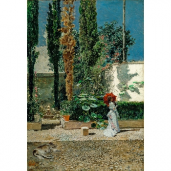 Jardín de la casa de Fortuny