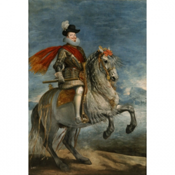 Felipe III, a caballo