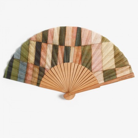 Abanico "La Virgen de los Reyes Católicos (cuadrados)"