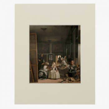 Las Meninas print by Diego Rodriguez de Silva y Velázquez