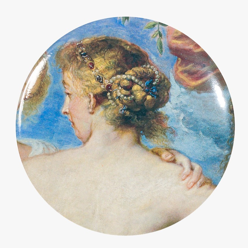 "The Three Graces" Pocket Mirror