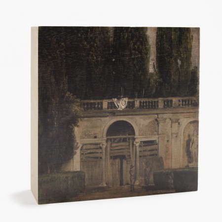 "View of the Gardens of the Villa Medici, Rome" Tako