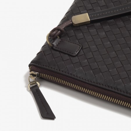 Funda portadocumentos de piel Prado