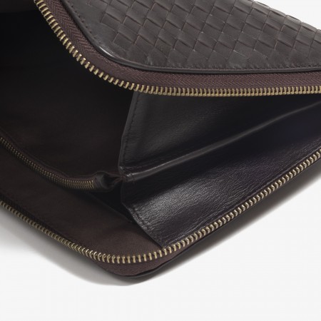 Funda portadocumentos de piel Prado