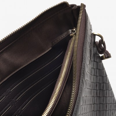 Funda portadocumentos de piel Prado