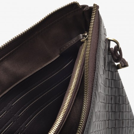 Funda portadocumentos de piel Prado