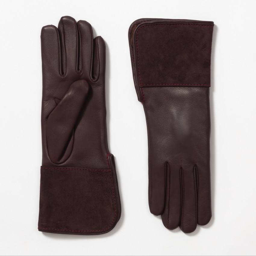 Guantes oscuros de piel Hombre talla 11 Guantes oscuros de piel Hombre talla 11